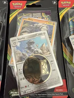 Pokemon TCG Perfect Order Promo Checklane Blister Booster Packs - Lot of 3 !! - Image 3