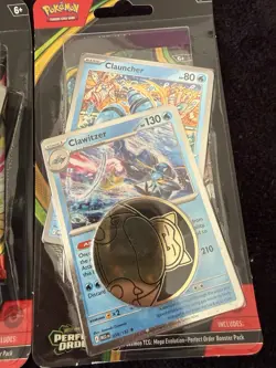 Pokemon TCG Perfect Order Promo Checklane Blister Booster Packs - Lot of 3 !! - Image 4