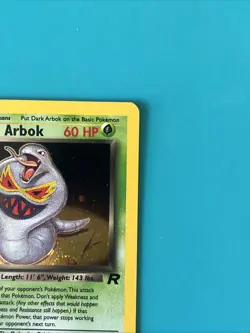 Pokemon TCG Dark Arbok Holo 2/82 Raw Ungraded Team Rocket - Image 3