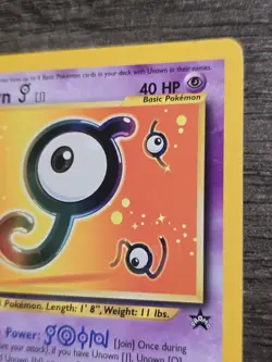 Unknown J 38/52 Black Star Promo 2001 Rare Pokemon TCG Vintage - Image 4