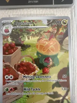 Pokemon TCG Surging Sparks Appletun 211/191 Illustration Rare UGC Grade 9 Mint - Image 2