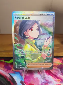 Pokemon TCG Parasol Lady Trainer 255/182 - Image 1