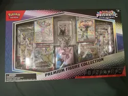 Pokemon Prismatic Evolutions Premium Figure Collection NEW FACTORY SEALED - Image 1