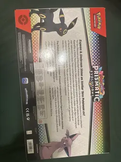 Pokemon Prismatic Evolutions Premium Figure Collection NEW FACTORY SEALED - Image 2