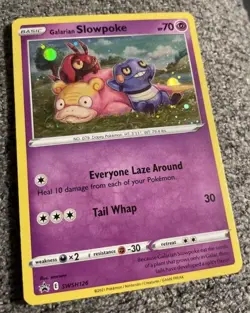NM-Mint, English - 1 x Pokemon Galarian Slowpoke - SWSH126 - Promo Sword and Shi - Image 1