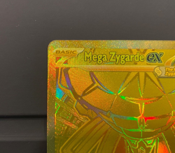 Mega Zygarde EX 124/088 Hyper Rare Gold Pokemon TCG - Image 2