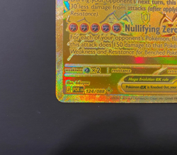 Mega Zygarde EX 124/088 Hyper Rare Gold Pokemon TCG - Image 4