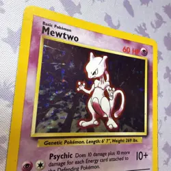 Mewtwo 10/102 Pokemon TCG 1999 Base Set Holo Unlimited - Image 4