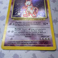 Mewtwo 10/102 Pokemon TCG 1999 Base Set Holo Unlimited - Image 5