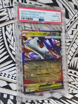 Mega Evolution Latias EX Holo #011 Pokemon PSA 10 Gem Mint (513) FREE SHIPPING! - Image 2