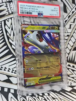 Mega Evolution Latias EX Holo #011 Pokemon PSA 10 Gem Mint (513) FREE SHIPPING! - Image 3