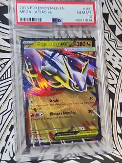 Mega Latias EX #100 Evolution Holo Pokemon PSA 10 Gem (514) FREE SHIPPING - Image 3