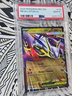 Mega Latias EX #100 Evolution Holo Pokemon PSA 10 Gem (514) FREE SHIPPING - Image 4