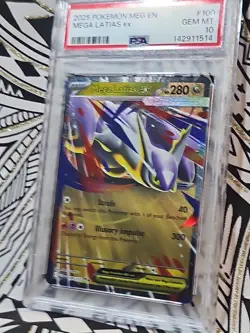 Mega Latias EX #100 Evolution Holo Pokemon PSA 10 Gem (514) FREE SHIPPING - Image 5