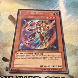 YuGiOh! PHSW-EN083 Wind-Up Rabbit 1st Edition Secret Rare NM - Image 2