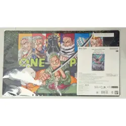 Tapis de jeu Roronoa Zoro + Carte Promo Vol.4 One Piece Scelle Ed. Limitee - Image 1