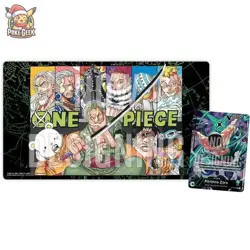 Tapis de jeu Roronoa Zoro + Carte Promo Vol.4 One Piece Scelle Ed. Limitee - Image 2