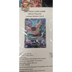 Tapis de jeu Roronoa Zoro + Carte Promo Vol.4 One Piece Scelle Ed. Limitee - Image 3