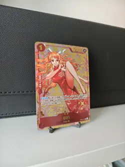 One Piece Carte Chinois Nami OP01-016 R Exclusif 1er Anniversaire Alt Custom - Image 2