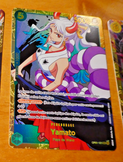ONE PIECE CARD GAME CARTE FRANCAISE YAMATO OP01-121 SEC FR NM - Image 1