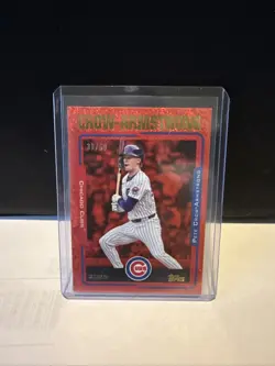 2025 Topps Pete Crow-Armstrong Red Foil #253 /50 Chicago Cubs 🔥🔥 - Image 1