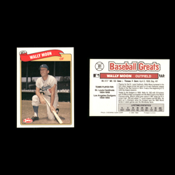 Wally Moon #81 1989 Swell Baseball Greats Los Angeles Dodgers Baseball Card MLB - Image 3