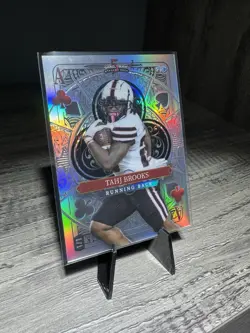 2024 Wild Card 5 Card Draw Stacked Deck Tahj Brooks Refractor 1/1 - Image 3