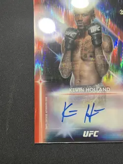 2025 Topps Midnight KEVIN HOLLAND Glimmer Graphs Auto /75 - Image 4