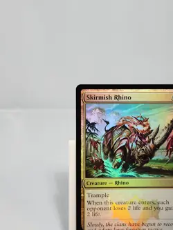 Skirmish Rhino #224 Foil TDM Tarkir Dragonstorm MTG - Image 2