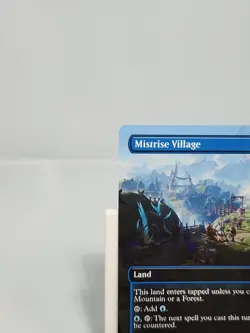 Mistrise Village #397 Borderless Alt Art TDM Tarkir Dragonstorm MTG - Image 2
