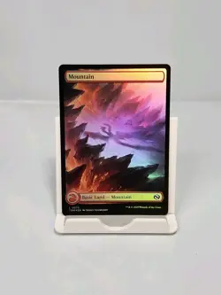 Mountain #275 Foil Basic Land TDM Tarkir Dragonstorm MTG - Image 1