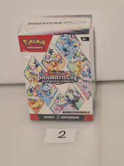 Pokemon, Prismatische Entwicklungen, Boosterbundle, Deutsch, NEU OVP Sealed (2) - Image 1