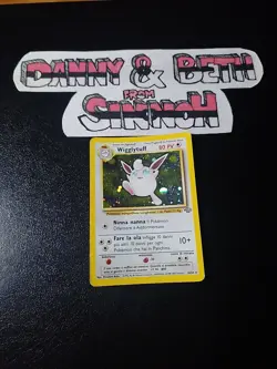Pokemon Card Ita Wigglytuff 16/64 Jungle GOOD no Charizard No Psa - Image 1
