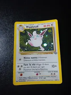 Pokemon Card Ita Wigglytuff 16/64 Jungle GOOD no Charizard No Psa - Image 2