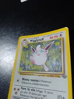 Pokemon Card Ita Wigglytuff 16/64 Jungle GOOD no Charizard No Psa - Image 4