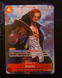 Shanks (Alt Art) R OP12-008 One Piece Legacy of the Master NM+ - Image 1