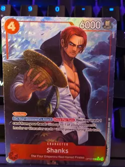 Shanks (Alt Art) R OP12-008 One Piece Legacy of the Master NM+ - Image 3