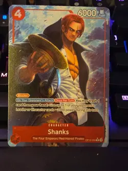 Shanks (Alt Art) R OP12-008 One Piece Legacy of the Master NM+ - Image 4