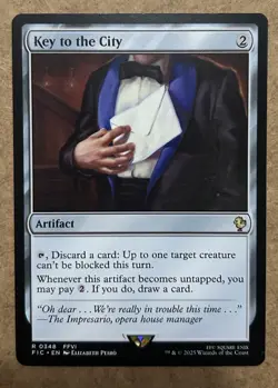 Key to the City | Final Fantasy FIC | NM MTG - Image 1