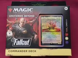 Magic The Gathering FALLOUT COMMANDER DECK HAIL CAESAR new sealed MTG - Image 1