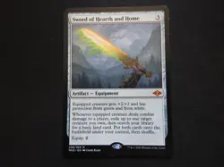 Sword of Hearth and Home LP [Modern Horizons 2] Mtg Magic Free Tracking! - Image 1
