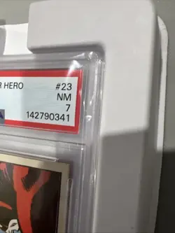 1966 Donruss Marvel Super Heroes Daredevil #23 Rookie PSA 7 Near-Mint!!! - Image 4
