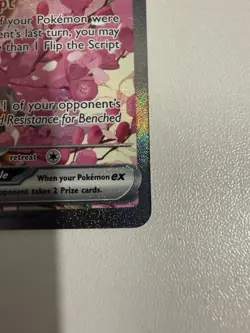 Pokemon TCG Ascended heroes Fezandipiti Ex 288/217 Special Illustration Rare NM - Image 3