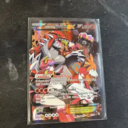 Team Magma's Groudon EX 15/34 Double Crisis Holo - Image 1