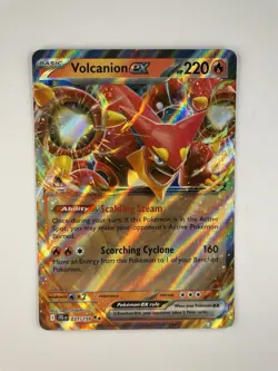 Pokemon TCG Volcanion EX Double Rare Card 031/159 Journey Together - Image 1