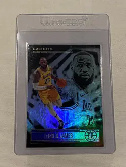 2021 Chronicles Lebron James 9 Card Lot Hoops Donruss Illusions Lakers - Image 5