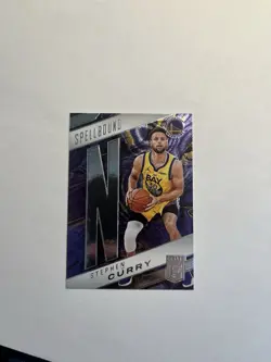 STEPHEN CURRY 2021-22 Donruss Elite #26 SPELLBOUND "N" WARRIORS B1 - Image 1
