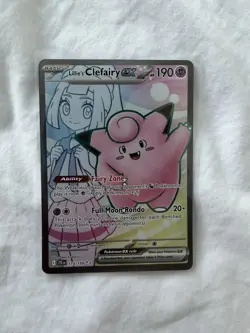 Pokemon TCG - Lillie’s Clefairy ex 173/159 - Journey Together NM - Image 1