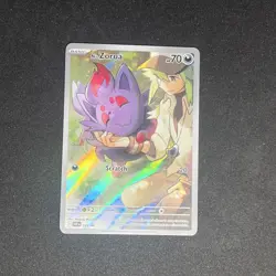 Pokemon TCG SV9 Journey Together N's Zorua SVP 189 Promo Card NM/M Condition - Image 1