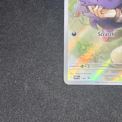Pokemon TCG SV9 Journey Together N's Zorua SVP 189 Promo Card NM/M Condition - Image 5